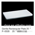 Gentle Rectangular plate